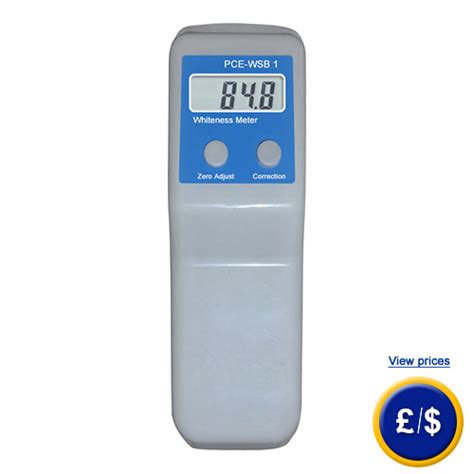 Whiteness Meter convenience store|pce whiteness meter uk.